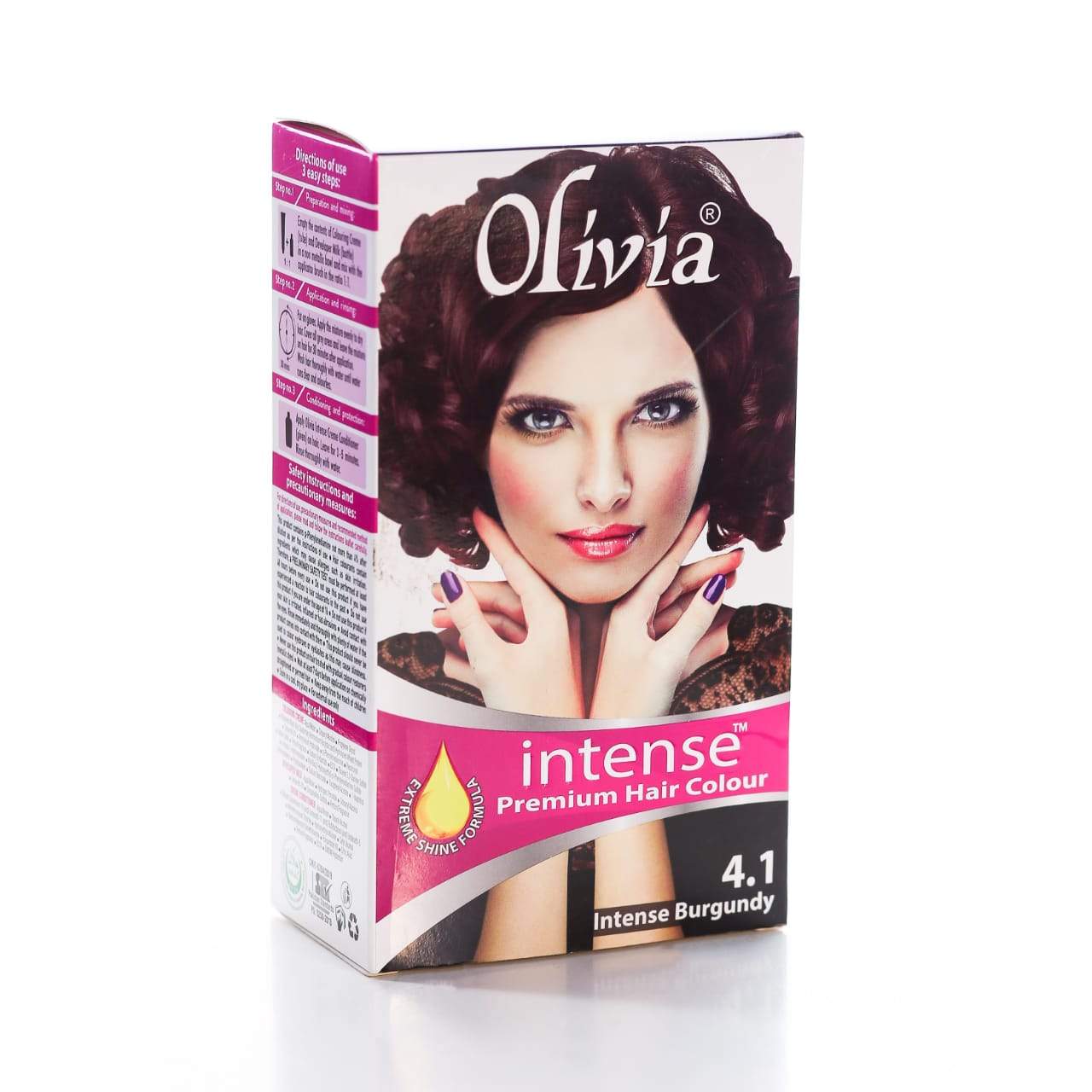 OLIVIA HAIR COLOR INTENSE 4.1