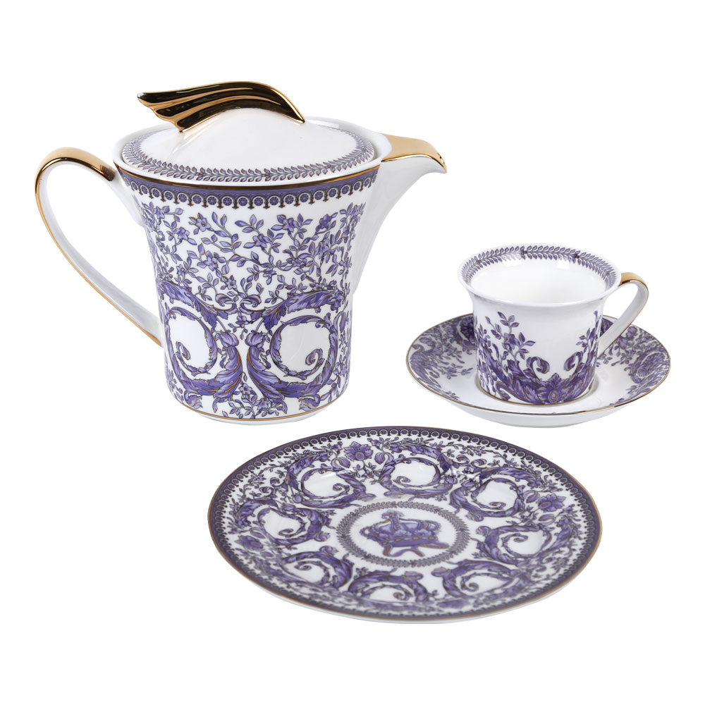 TEA SET BONECHINA 24PC 22-625 SET