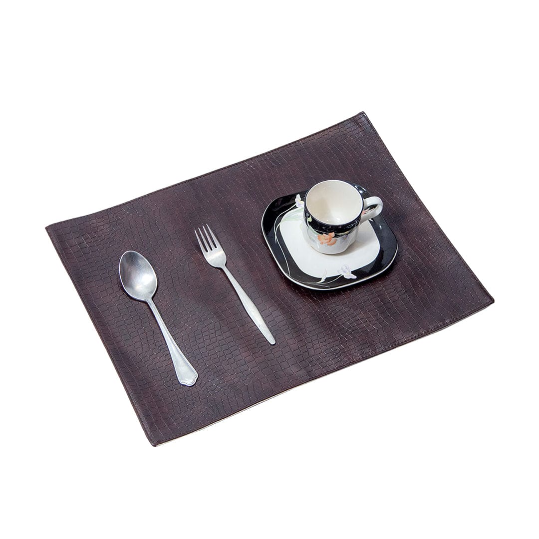 ORIENTAL LEATHER TABLE MAT PC