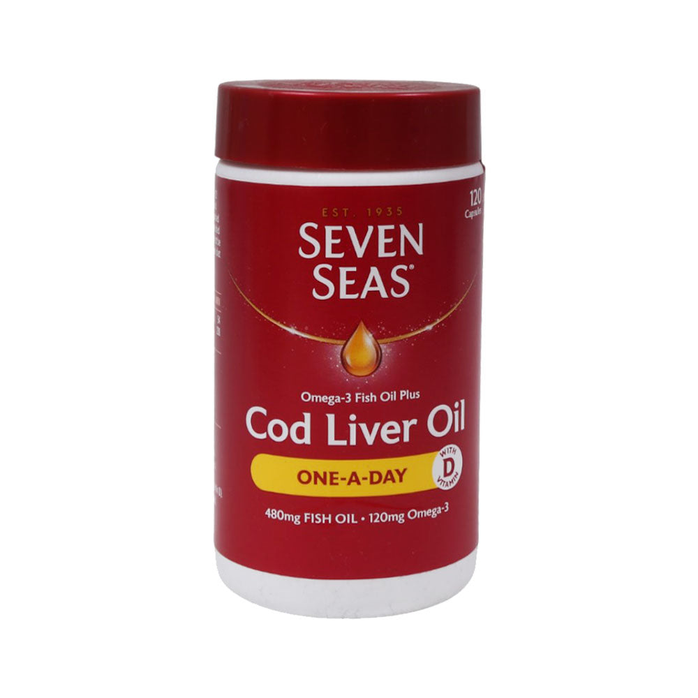 Seven Seas Cod Liver Oil Omega 3 Fish Oil