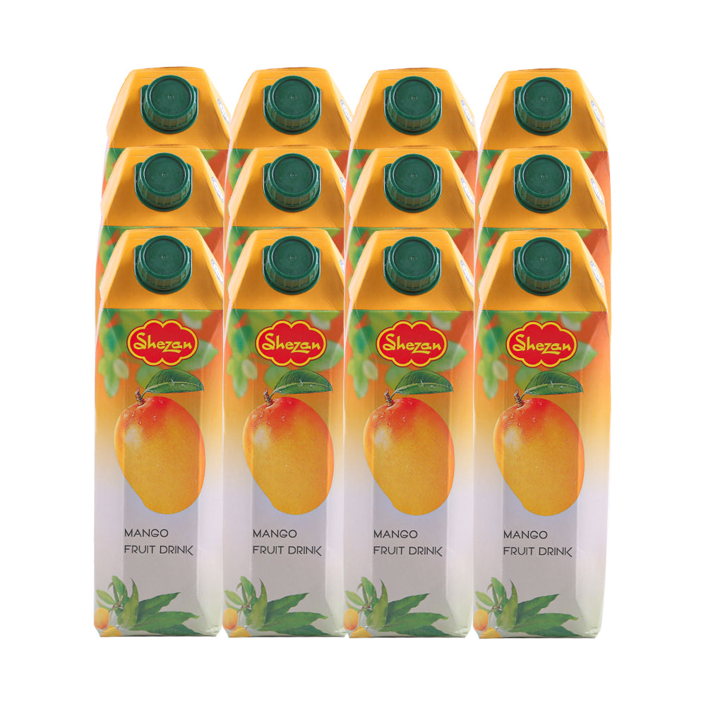 SHEZAN JUICE MANGO 1 LTR- CARTON