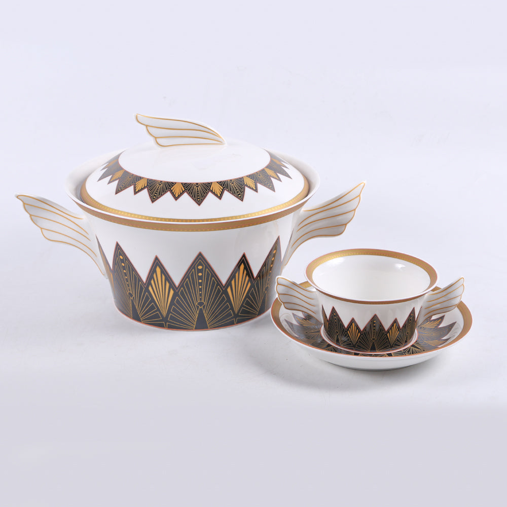 SOUP SET ROYAL BISTRO 21PC 21-AC04-B