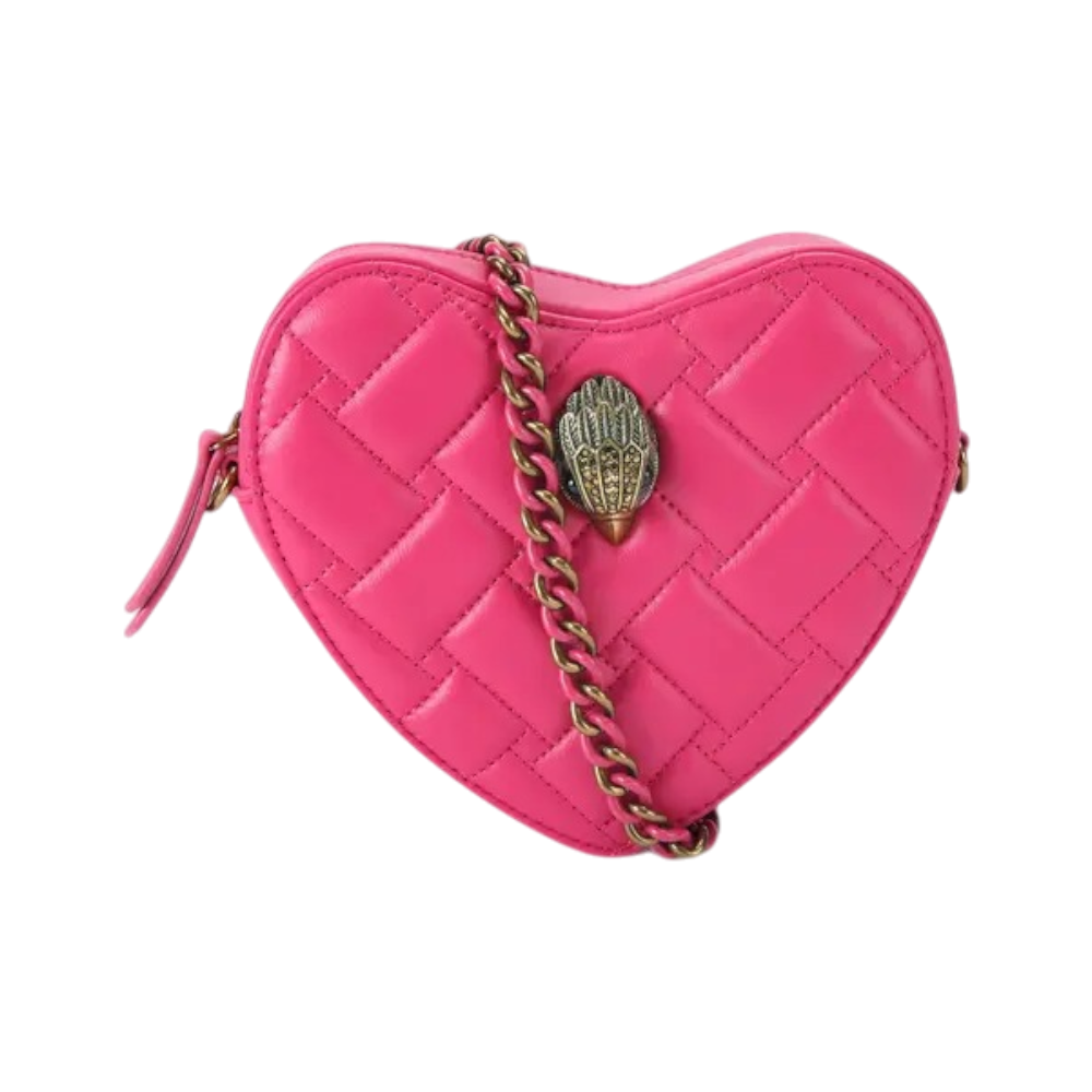 KURT GEIGER KENSINGTON HEART X BODY LERTHER (S) PINK COMB BA