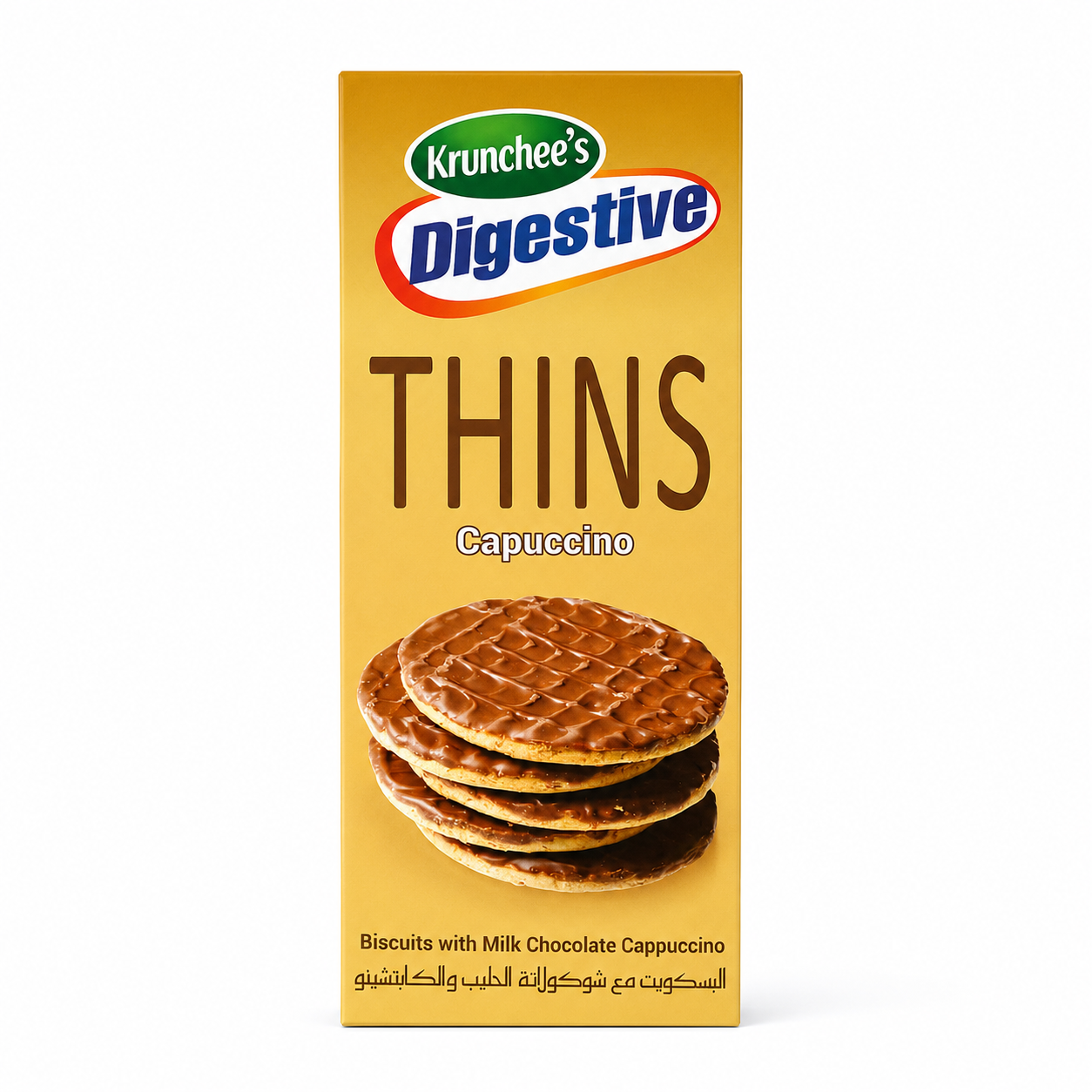 KRUNCHEES DIGESTIVE THINS CAPUCINO 180 GM