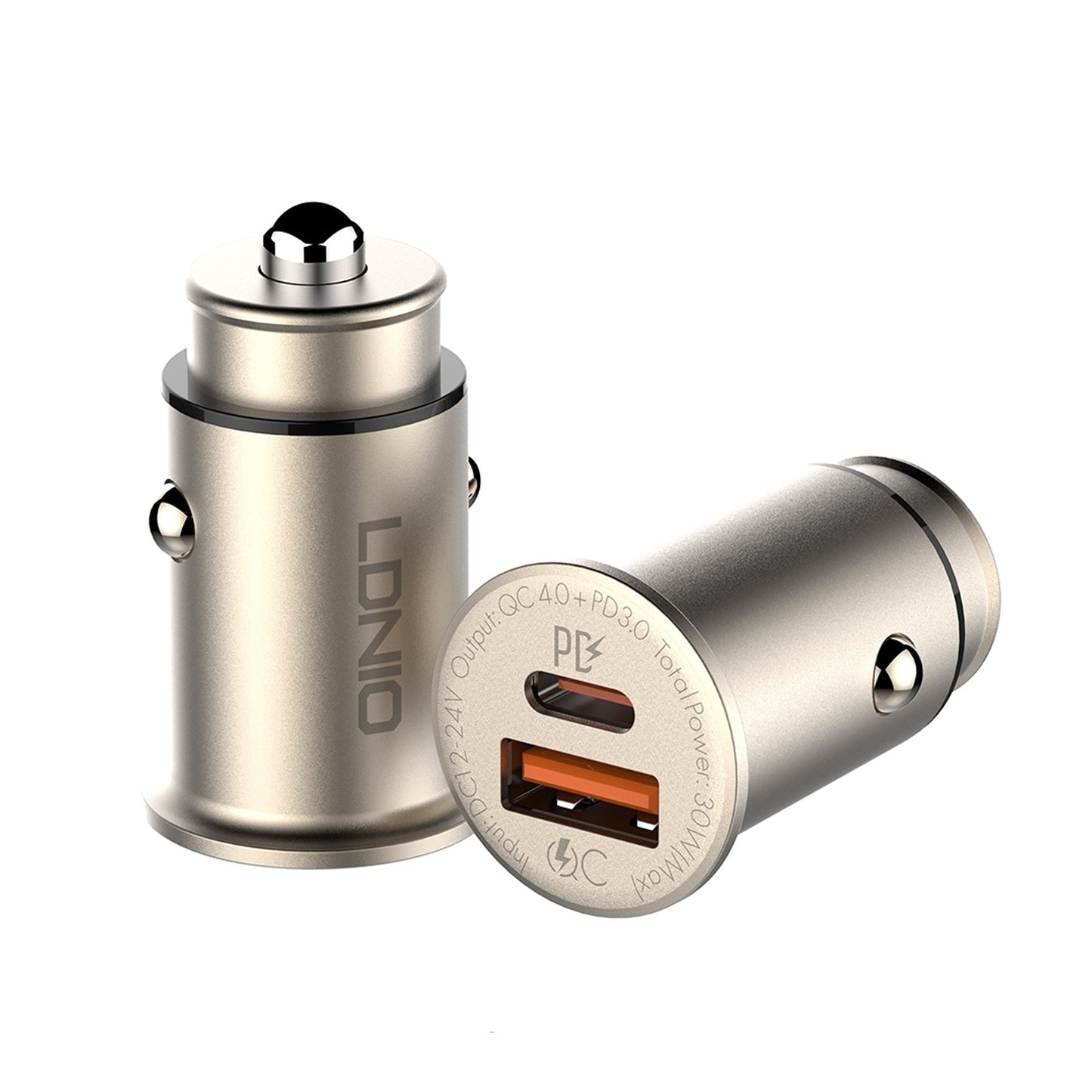 Ldnio Usb-C Pd Fast Car Charger