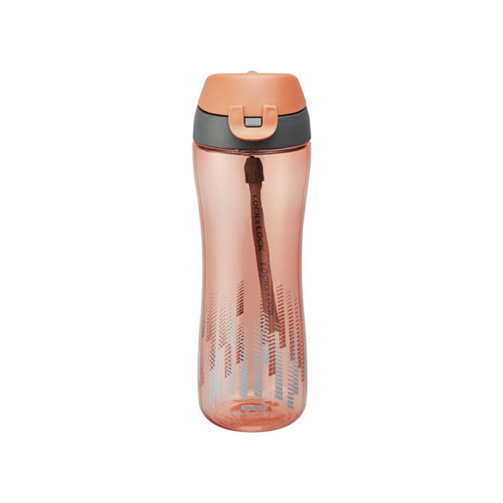LOCK & LOCK SPOUT BOTTLE ORIGINAL LLABF639NO ORANGE 650ML