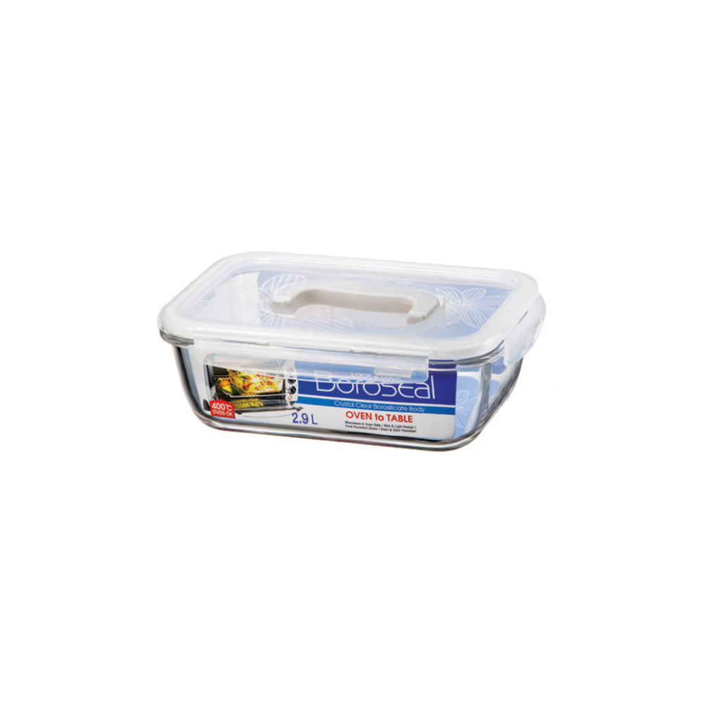 LOCK & LOCK BOWL FREEZER GLASS LLG463 2.9 LTR