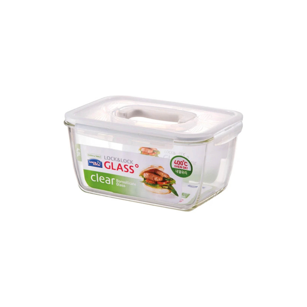 LOCK & LOCK BOWL FREEZER GLASS LLG464 4.0 LTR