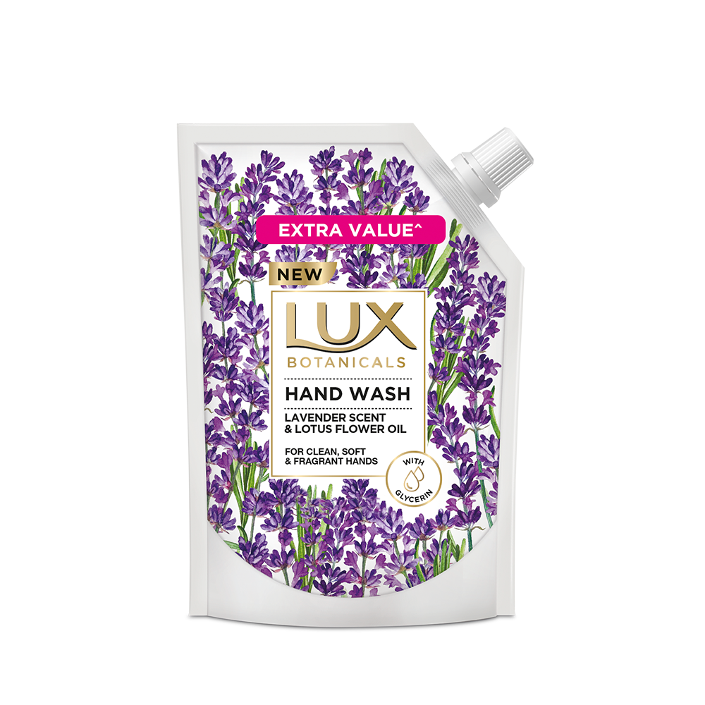 LUX HAND WASH LAVENDOR & LOTUS FLOWER OIL SCENT 450 ML PROMO