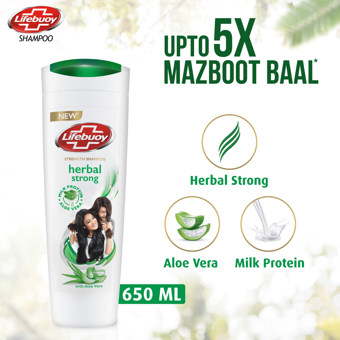 LIFEBUOY SHAMPOO HERBAL STRONG 650 ML