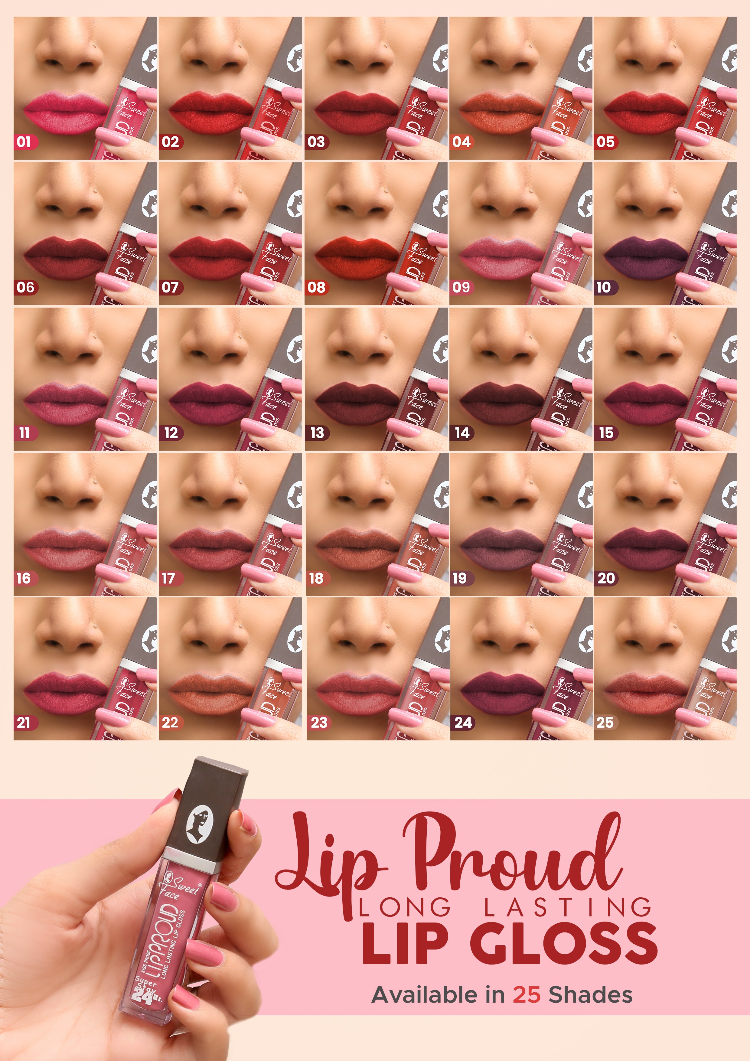 S/F LIP PROUD COLOR STAY LIP GLOSS SF 811