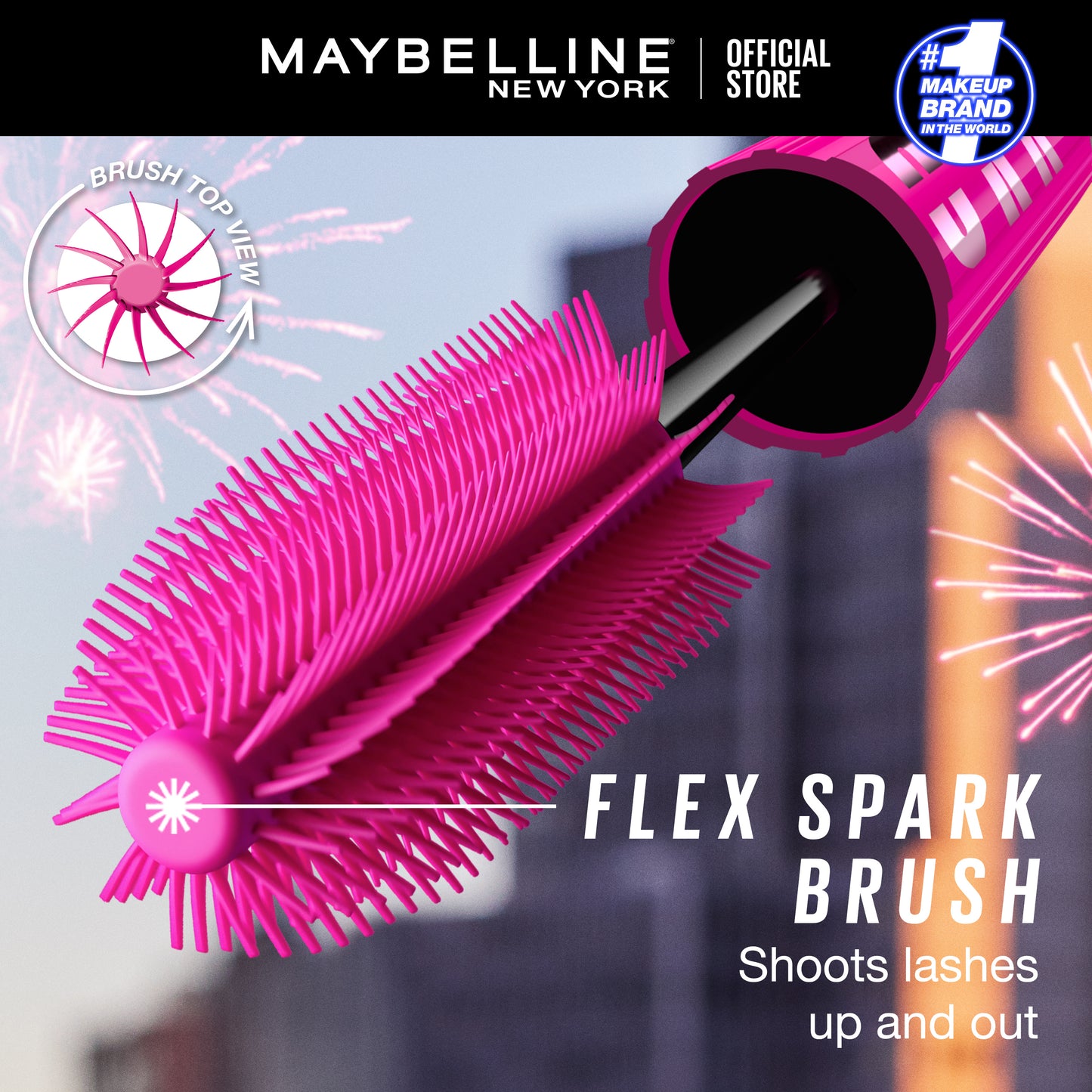 MAYBELLINE LS FIREWORK MASCARA VERY BLACK AS X