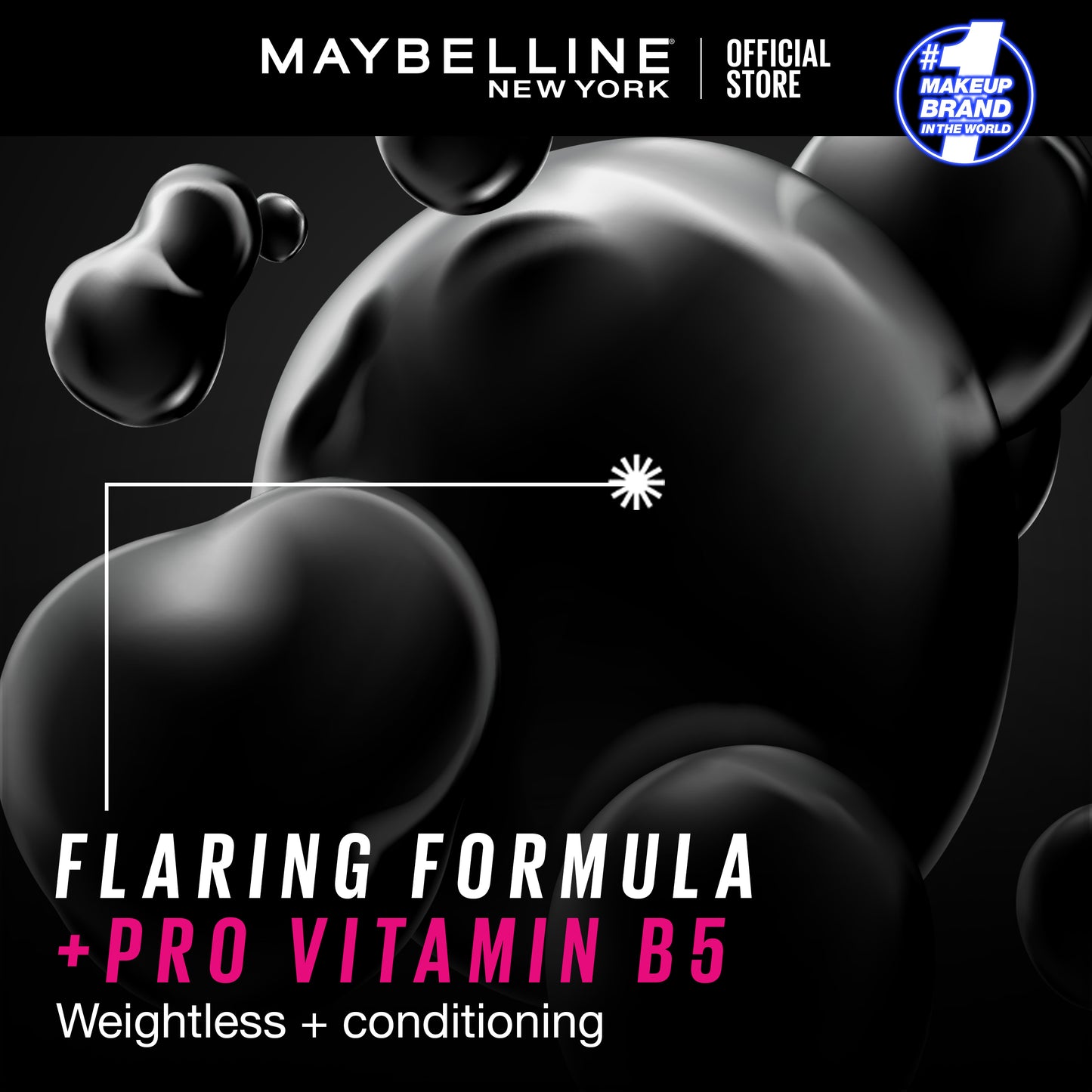 MAYBELLINE LS FIREWORK MASCARA VERY BLACK AS X