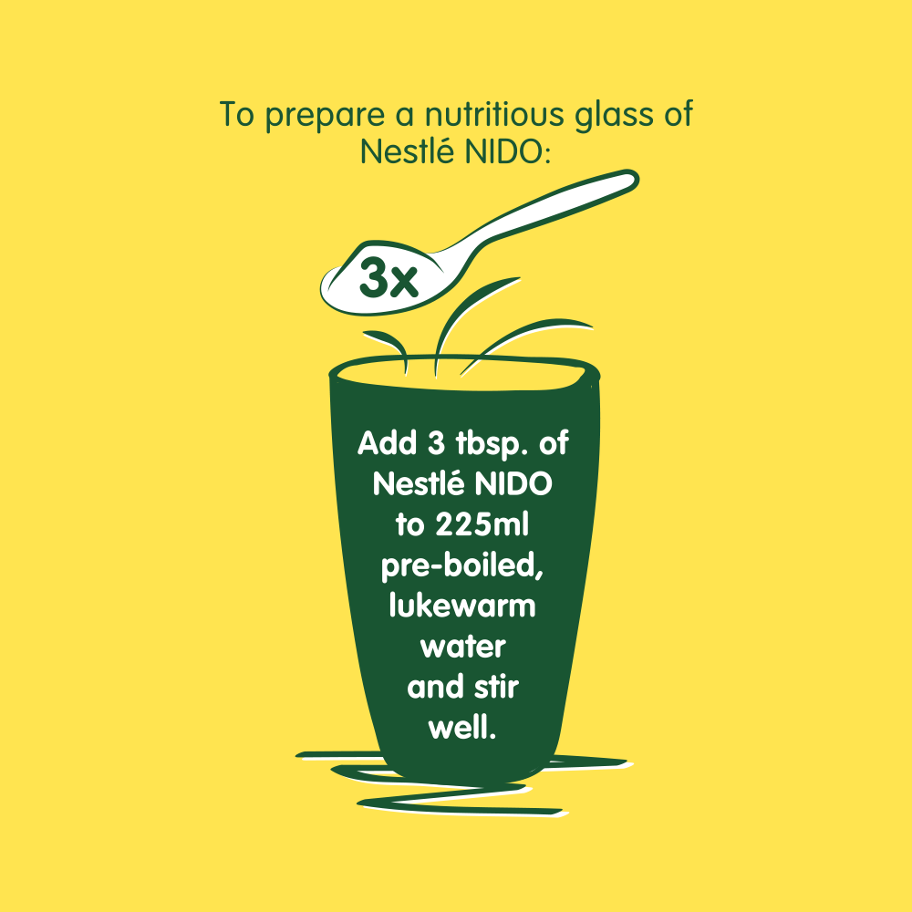 NESTLE NIDO MILK POWDER SCHOOL AGE GROWTH POUCH 390 GM