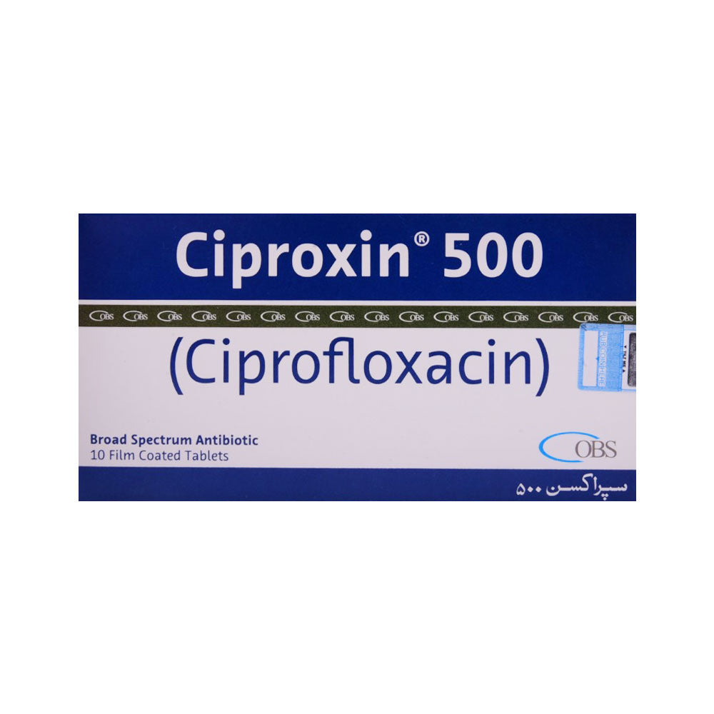 CIPROXIN 500MG TAB