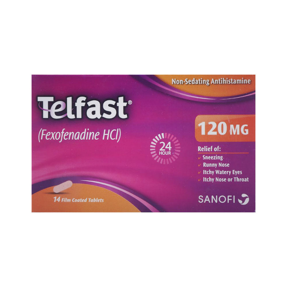 TELFAST 120MG TAB 14S