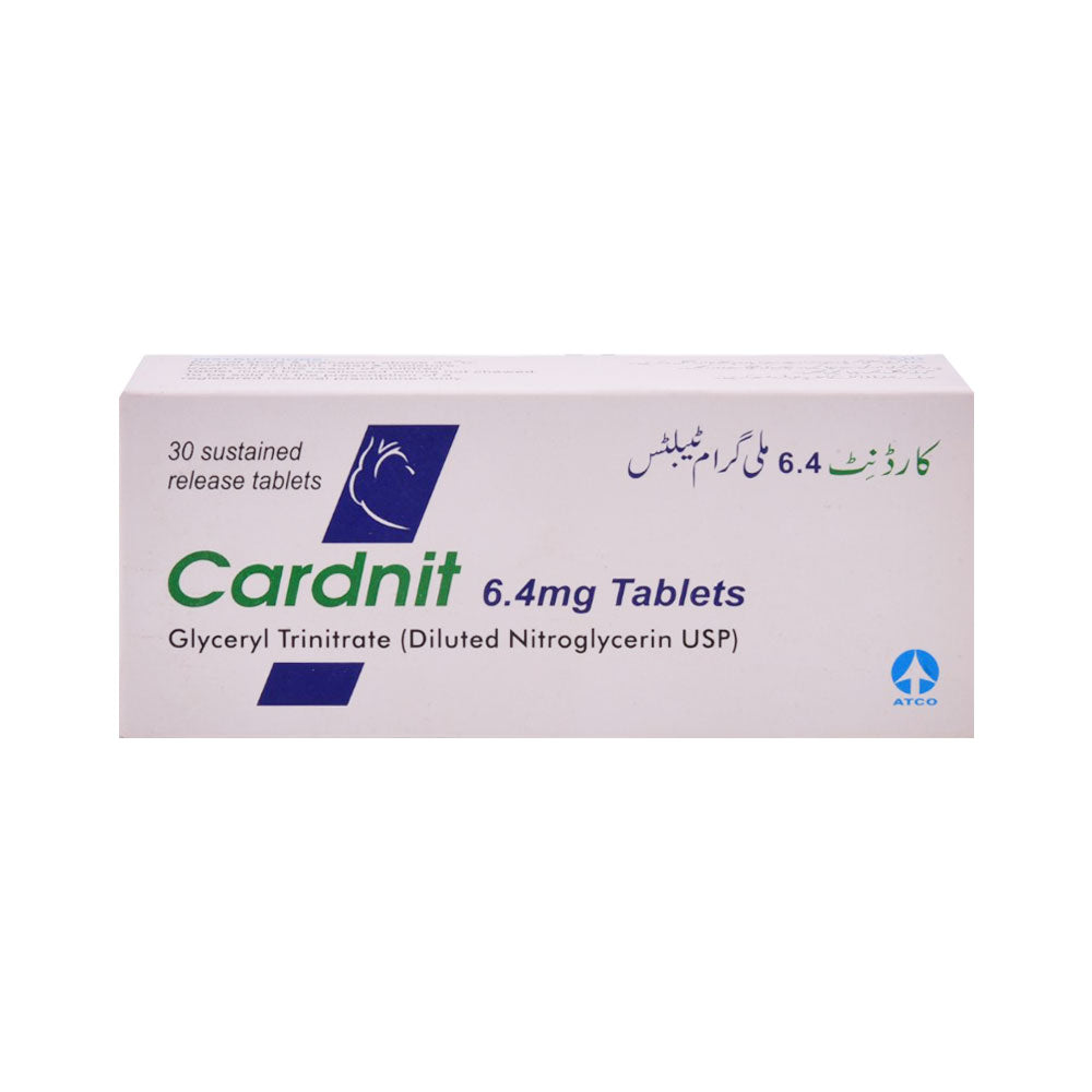 Cardnit Injeksi CARDNIT 6.4MG TAB – Al-Fatah