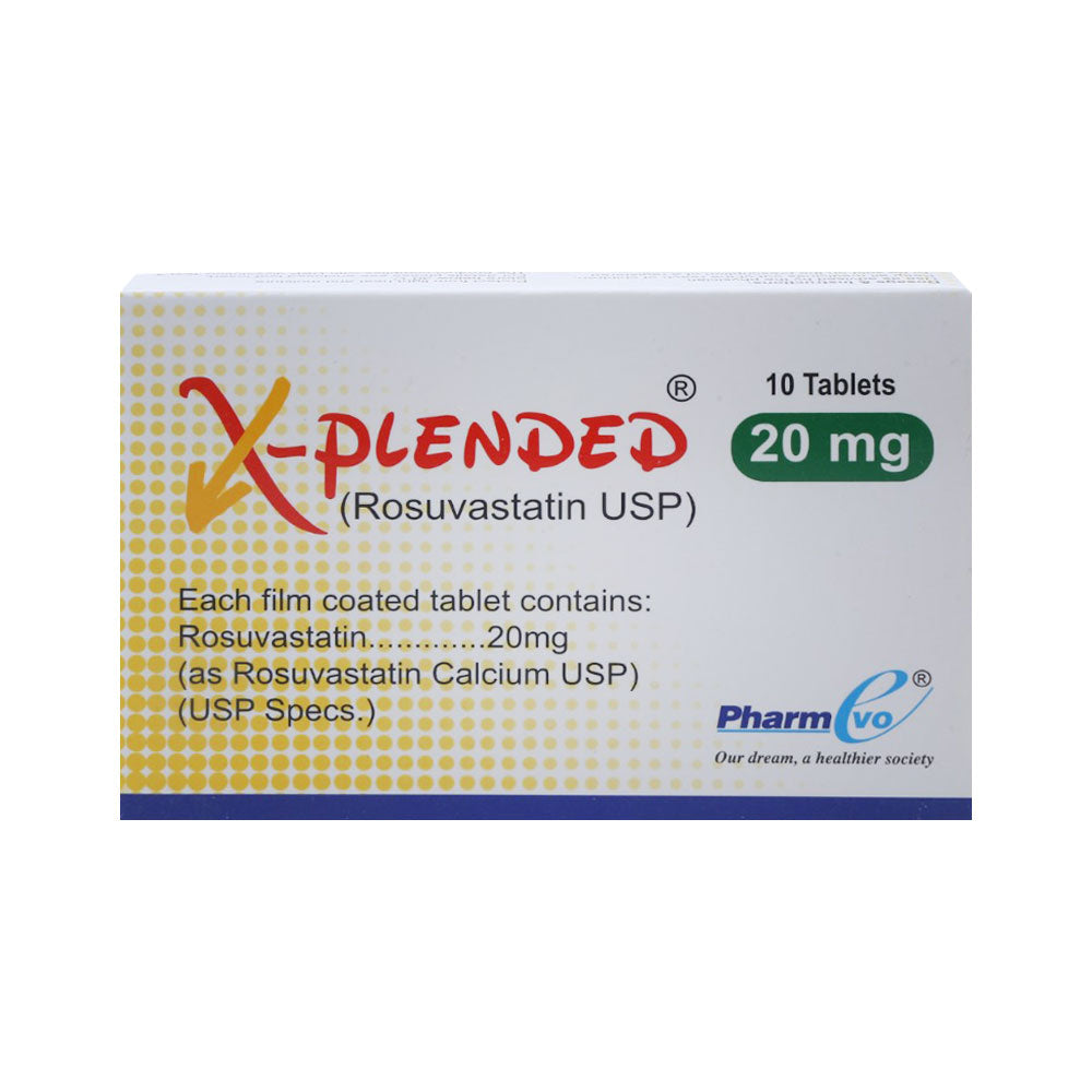 X PLENDED 20MG TAB 10S
