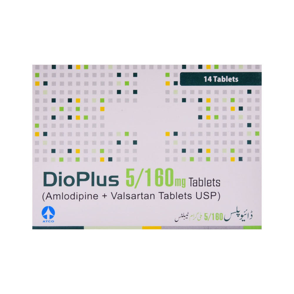 DIOPLUS 5/160MG TAB – Al-Fatah