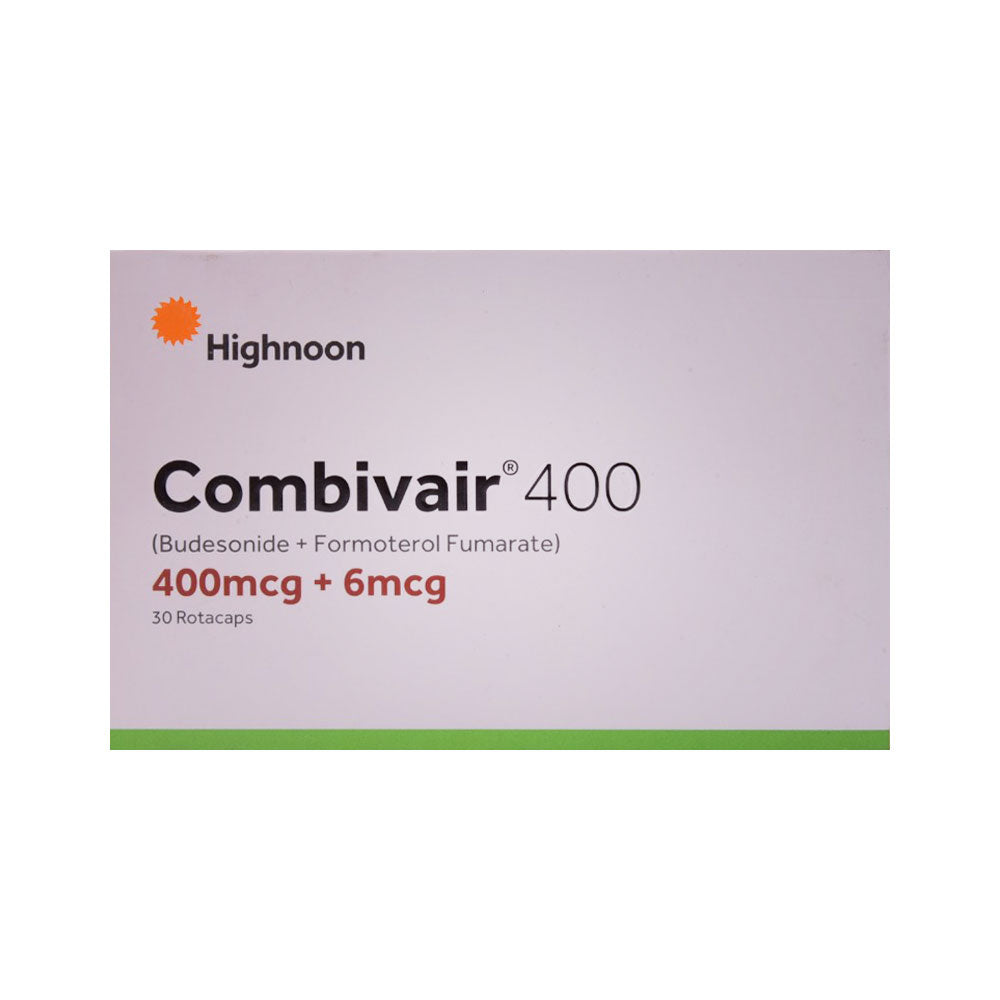 Combivar Inhaler COMBIVAIR 400MG CAP 30S – Al-Fatah