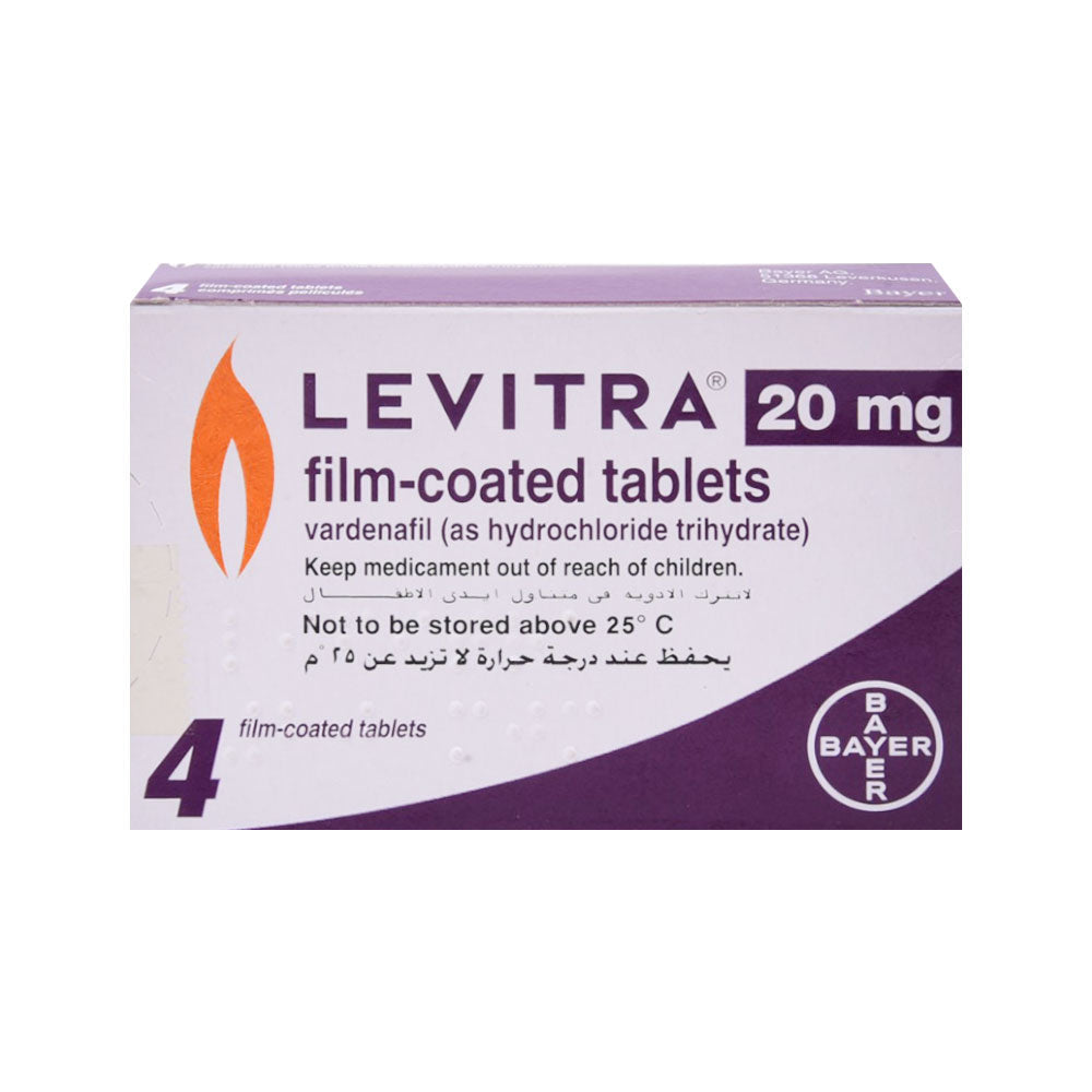 LEVITRA  20MG TAB 4S ORIGINAL