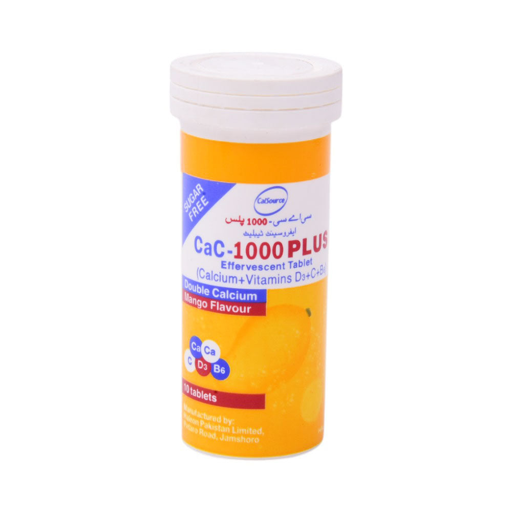 CAC 1000 PLUS 10S (MANGO) (SUGER FREE)