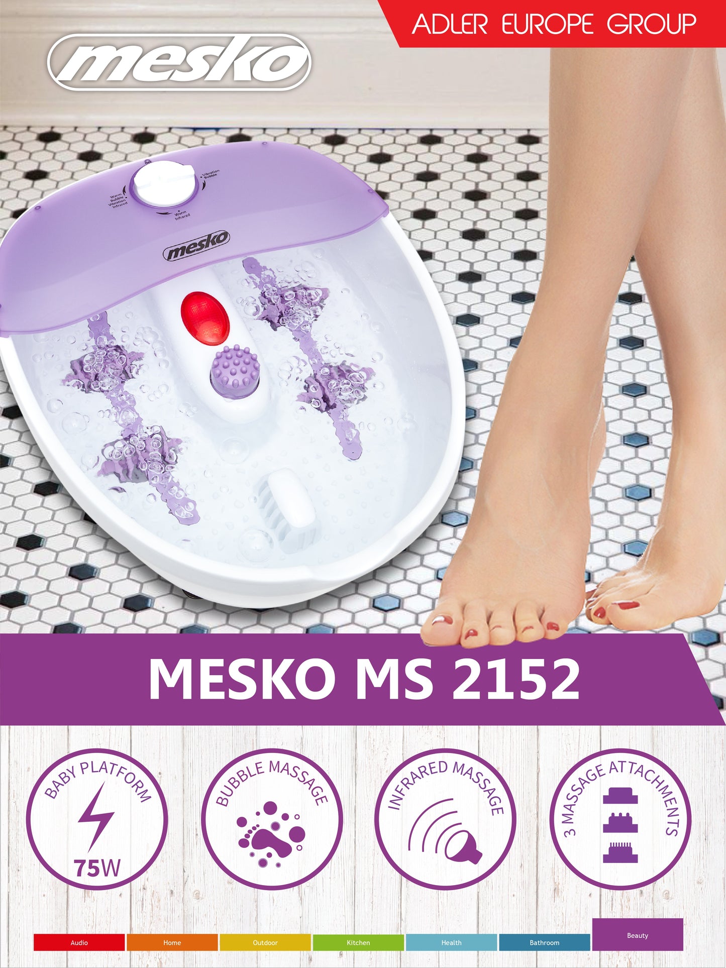 MESKO FOOT SPA MS2152