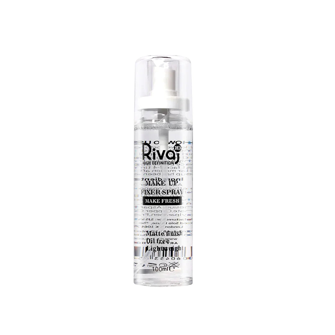RIVAJ HD MAKE UP FIXER SPRAY MAKE FRESH MATTE FINISH OIL FRE