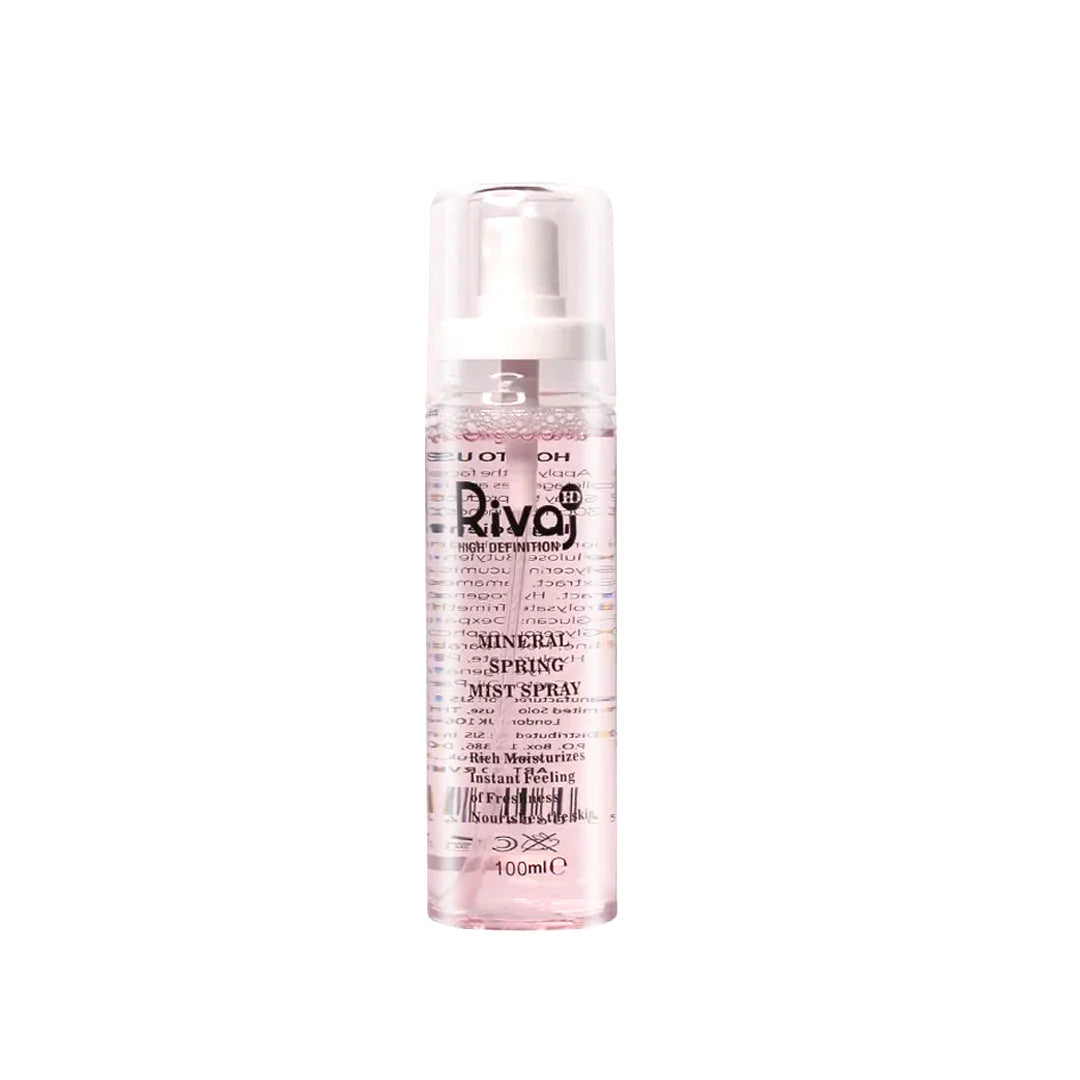 RIVAJ HD MINERAL SPRING MIST SPRAY 100ML