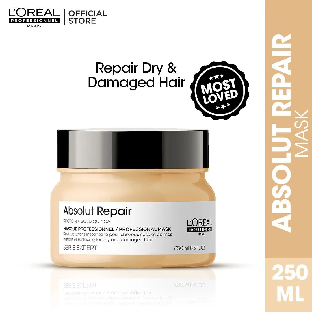 LOREAL PROFESSIONNEL GOLD MASK ABSOLUT REPAIR 250 ML
