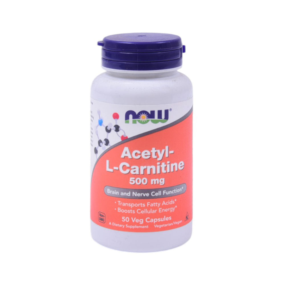 Now Acetyl-L Carnitine 500mg