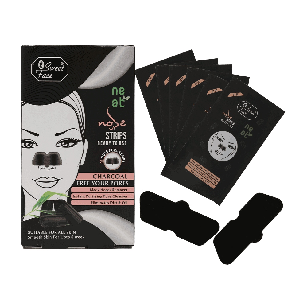 S/F NOSE STRIPS (BLACK HEAD REMOVER) 6PCS SF NS518-1