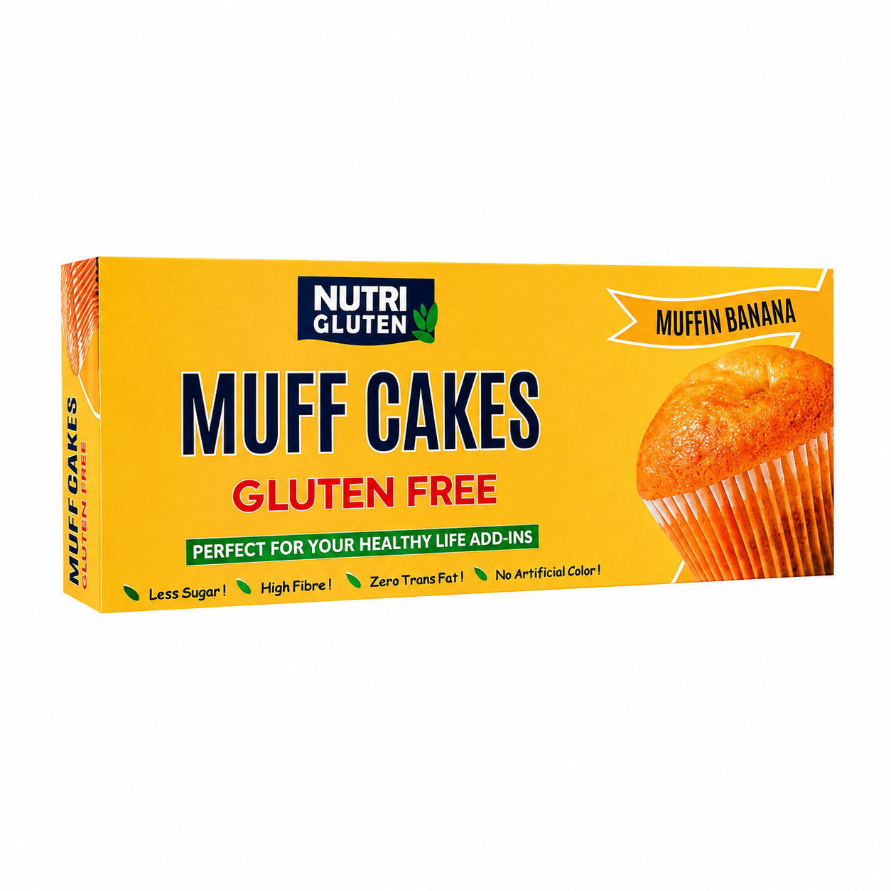 NUTRI GLUTEN FREE MUFF CAKE BANANA 100GM