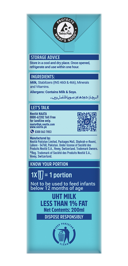 NESTLE NESVITA MOVE PLUS LOW FAT MILK 200ML