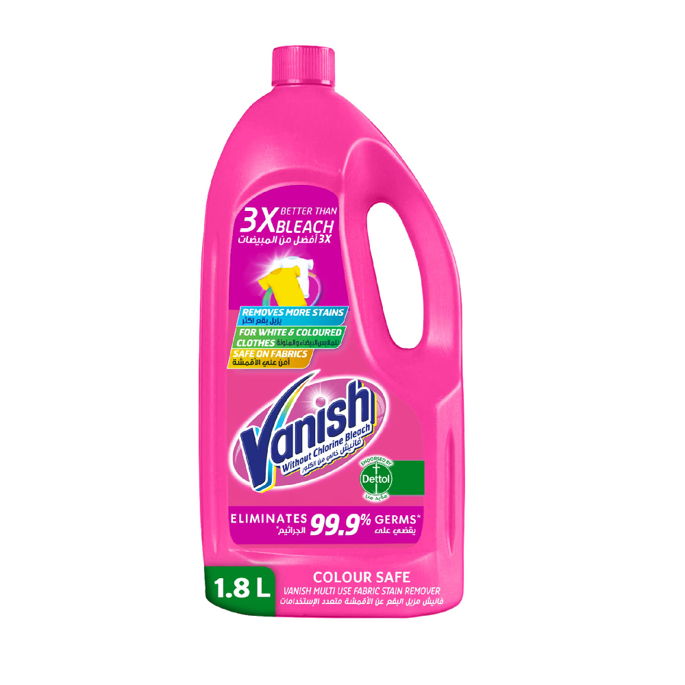 VANISH WASHING BLEACH COLOUR SAFE 1.8 LTR