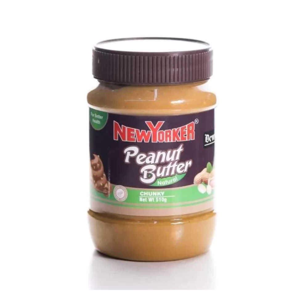 NEW YORKER PEANUT BUTTER CHUNKY 510 GM