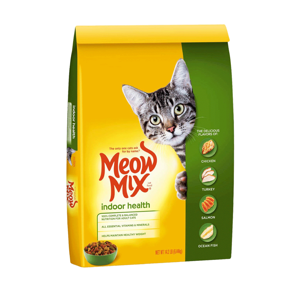 MEOW MIX CAT FOOD INDOOR HEALTH 2.86 KG