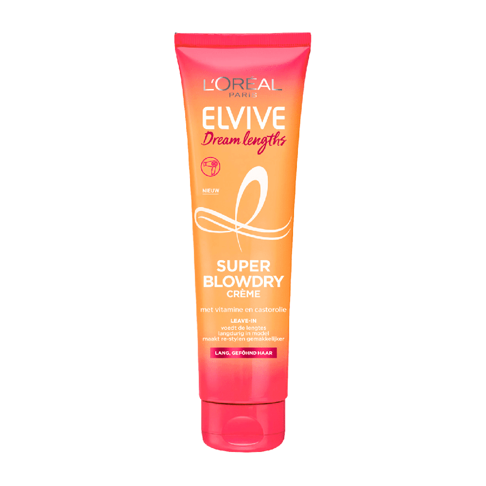 LOREAL ELVIVE DREAM LENGTHS SUPER BLOWDRY HAIR CREAM 150 ML