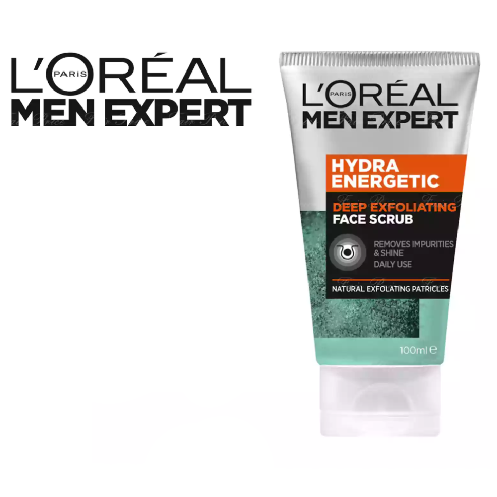 LOREAL MEN EXPERT HYDRA ENERGETIC FACE SCRUB 100 ML