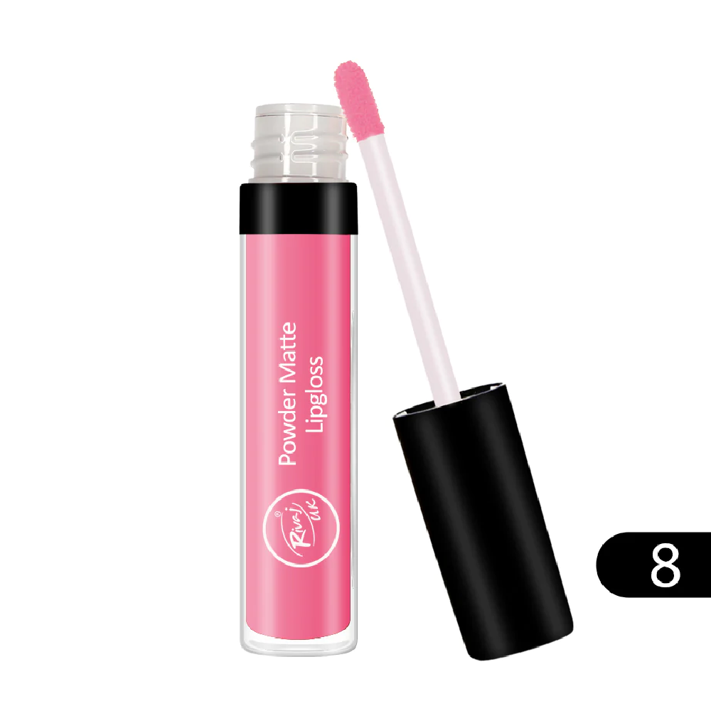 RIVAJ POWDER MATTE LIP GLOSS PC 08
