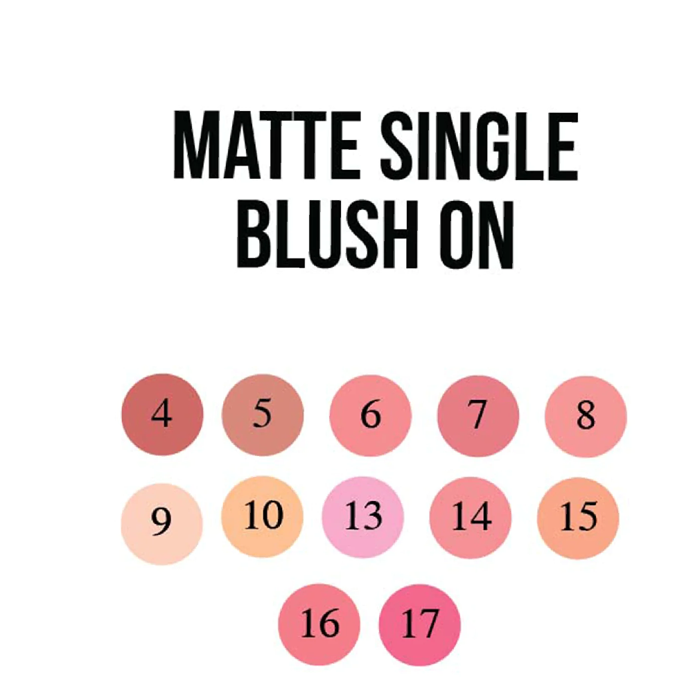 RIVAJ MATTE SINGLE BLUSH -ON 09