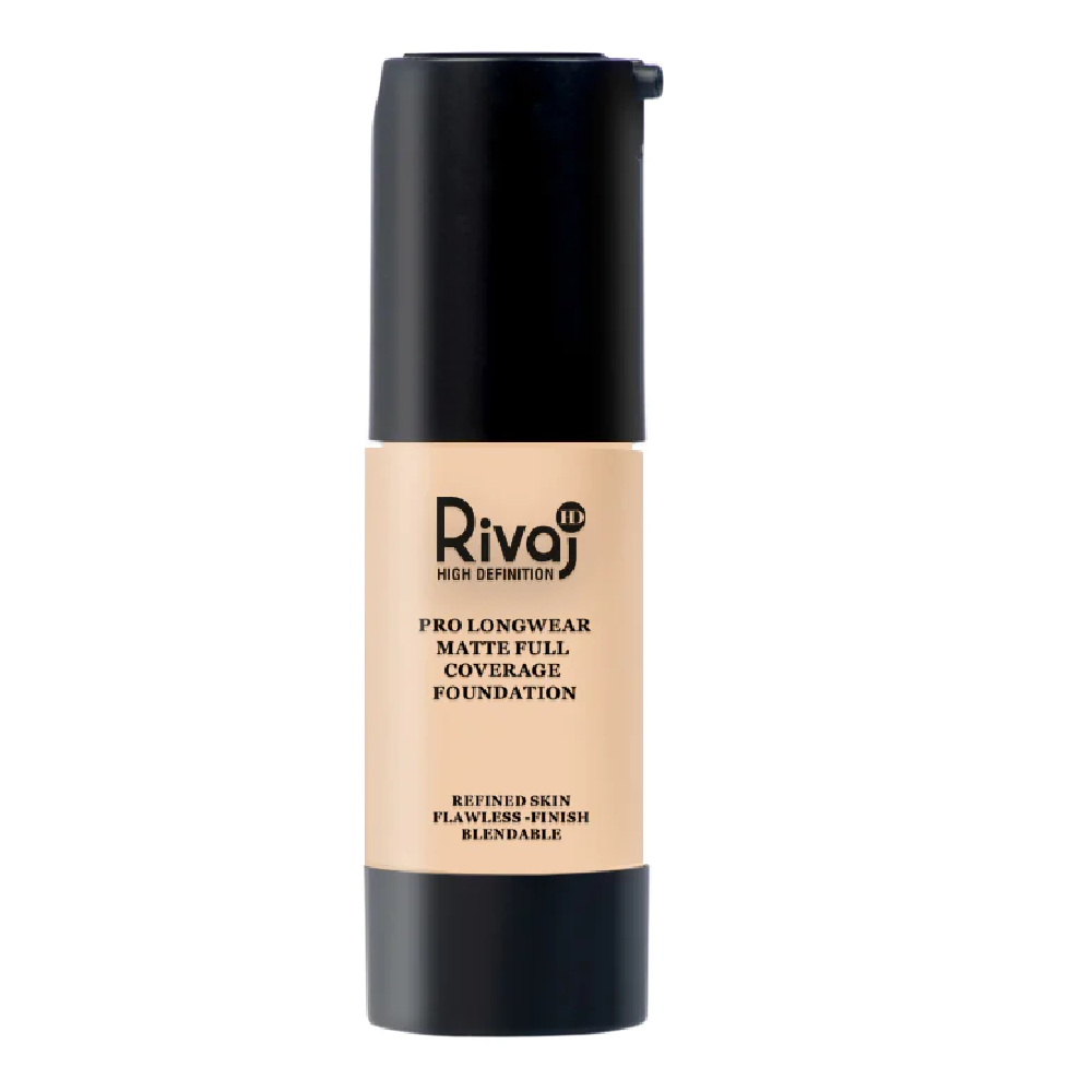 RIVAJ HD MATTE COVERAGE FOUNDATION NO.6