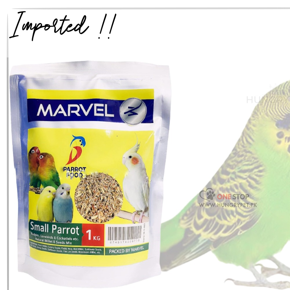 MARVEL PARROT FOOD SMALL 1KG