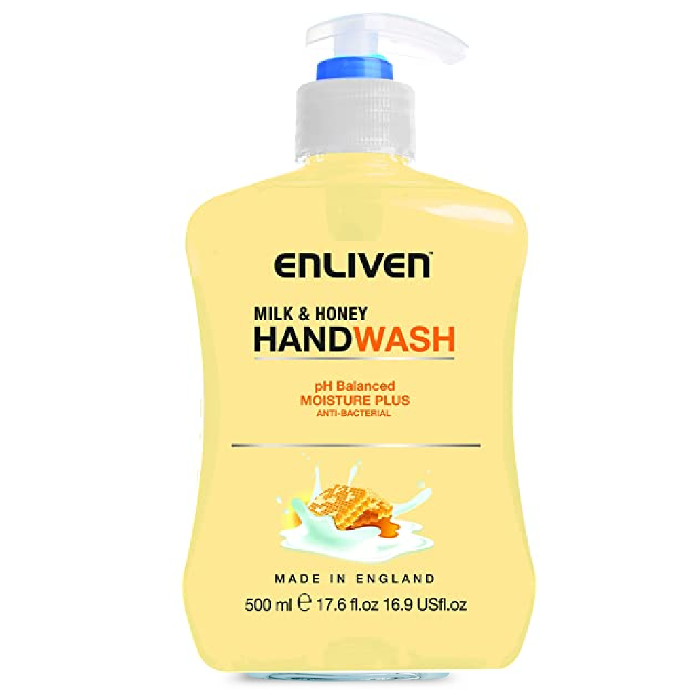 ENLIVEN HAND WASH MILK AND HONEY 500 ML BASIC