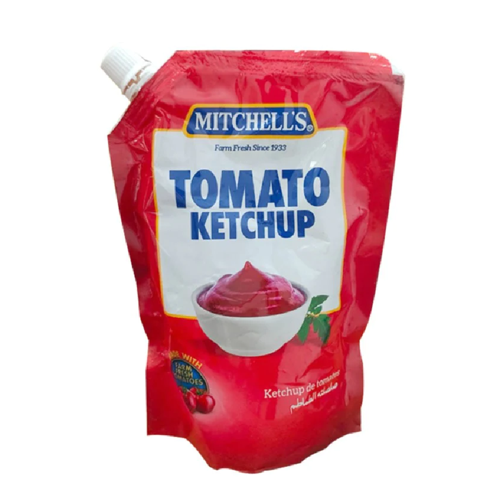 MITCHELLS TOMATO KETCHUP POUCH 800GM