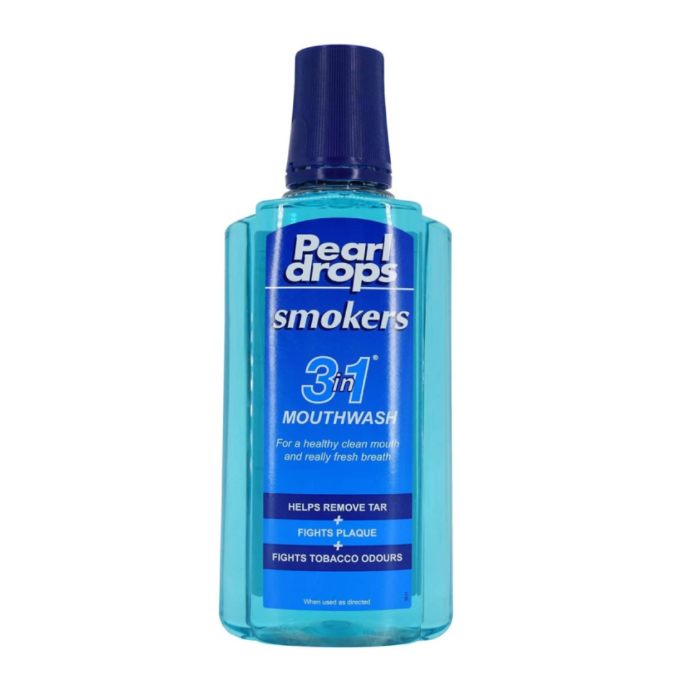 PEARL DROPS MOUTH WASH SMOKERS 3IN1 400 ML