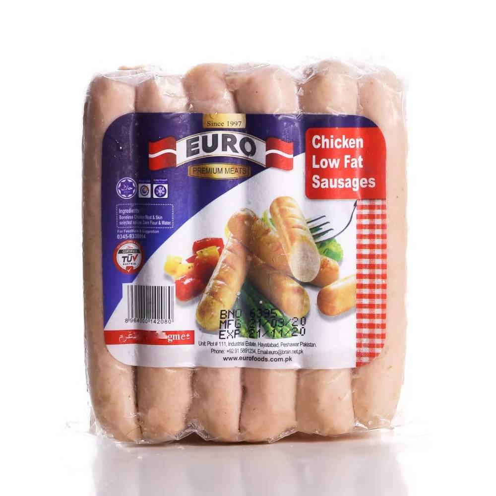 EURO CHICKEN LOW FAT SAUSAGES 320 GM