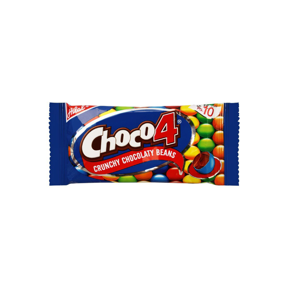 HILAL CHOCO4 CRUNCHY CHOCOLATY BEANS 9 GM
