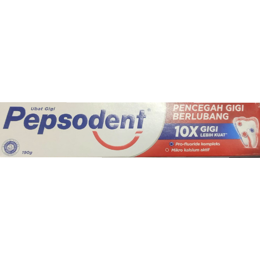 PEPSODENT TOOTH PASTE CAVITY FIGHTER 190 GM