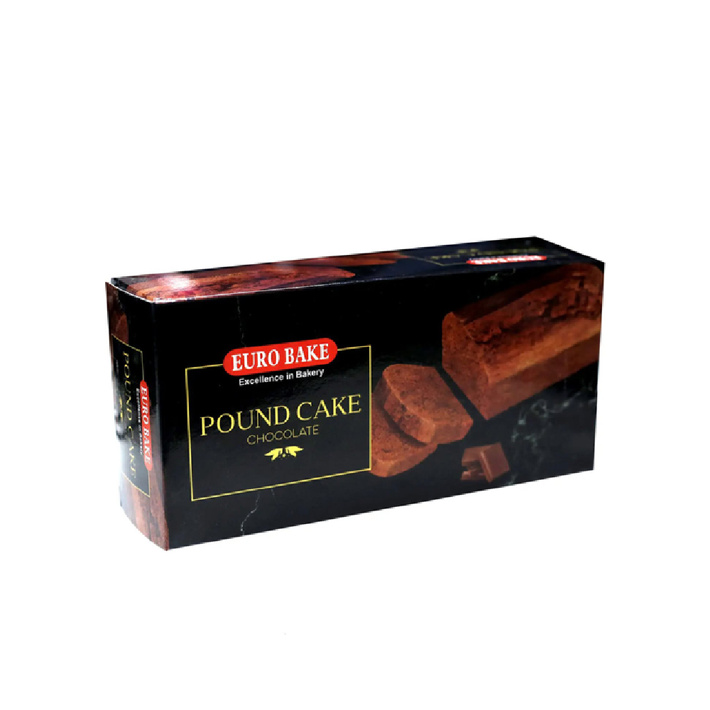 EURO BAKE POUND CAKE CHOCOLATE FLAVOURED 225GM